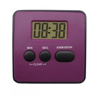 Timer digital Koch cu magnet 11609 violet